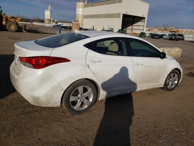 5NPDH4AE5DH337512 - 2013 HYUNDAI ELANTRA GLS WHITE photo 3