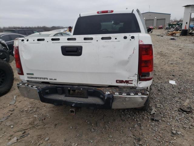 3GTRCVE03AG180592 - 2010 GMC SIERRA C1500 SLE WHITE photo 6