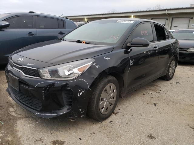 3KPA24AB5KE248504 - 2019 KIA RIO S BLACK photo 1