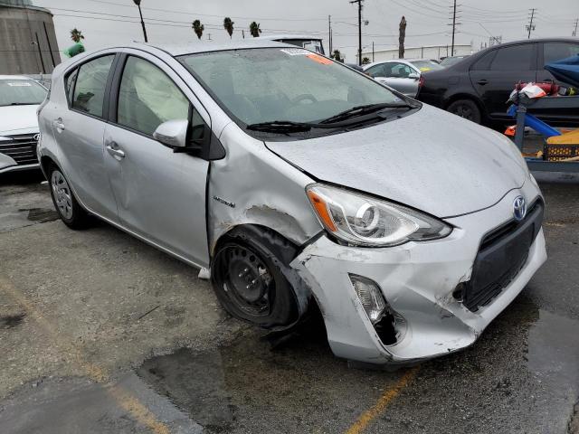 JTDKDTB32G1131831 - 2016 TOYOTA PRIUS C SILVER photo 4