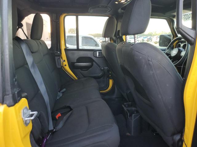 1C4HJXDG0KW690865 - 2019 JEEP WRANGLER U SPORT ყვითელი ფოტო 10