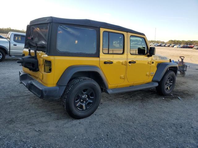 1C4HJXDG0KW690865 - 2019 JEEP WRANGLER U SPORT ყვითელი ფოტო 3