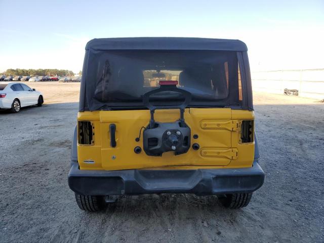 1C4HJXDG0KW690865 - 2019 JEEP WRANGLER U SPORT YELLOW photo 6