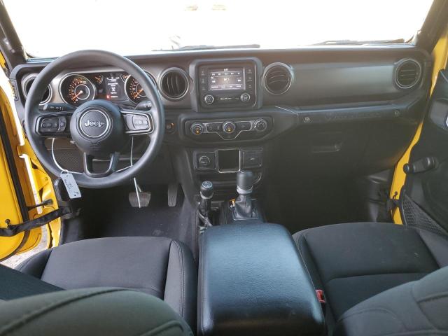 1C4HJXDG0KW690865 - 2019 JEEP WRANGLER U SPORT ყვითელი ფოტო 8