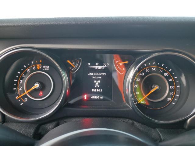 1C4HJXDG0KW690865 - 2019 JEEP WRANGLER U SPORT ყვითელი ფოტო 9