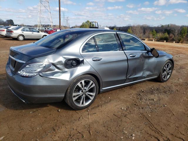 55SWF4JBXJU258964 - 2018 MERCEDES-BENZ C 300 GRAY photo 3