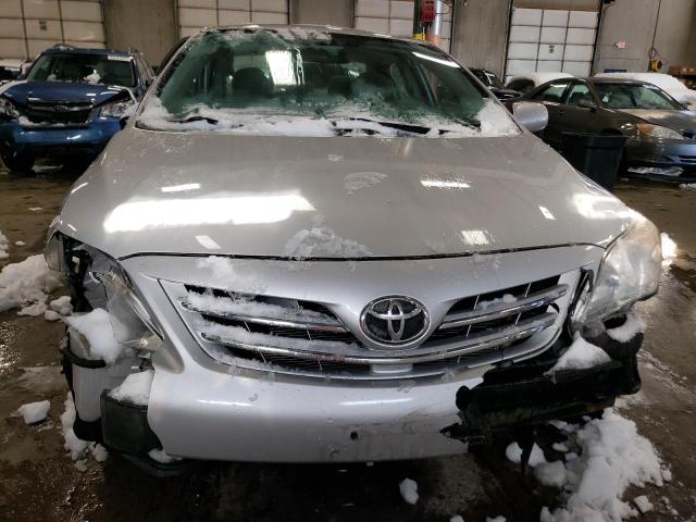 2T1BU4EE6DC073197 - 2013 TOYOTA COROLLA BASE SILVER photo 5