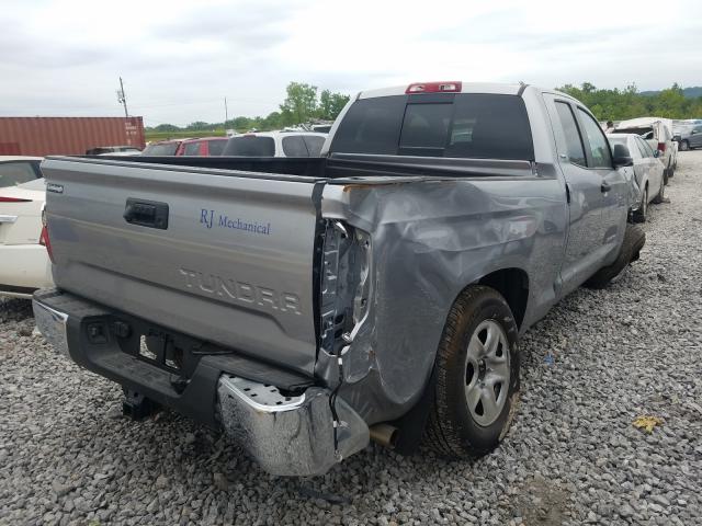 5TFRM5F1XKX143184 - 2019 TOYOTA TUNDRA DOUBLE CAB SR/SR5  photo 4