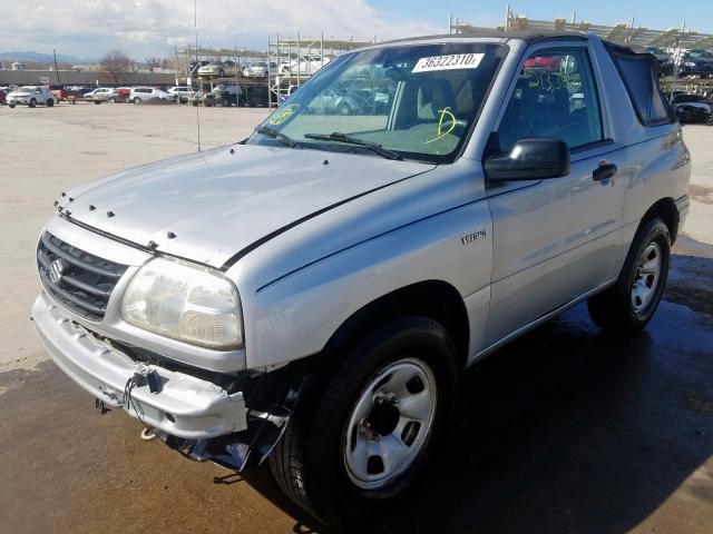 2S3TA52CX26109320 - 2002 SUZUKI VITARA JLX  photo 2