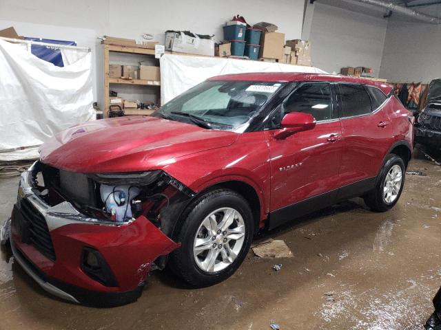 3GNKBCR46NS113968 - 2022 CHEVROLET BLAZER 2LT RED photo 1