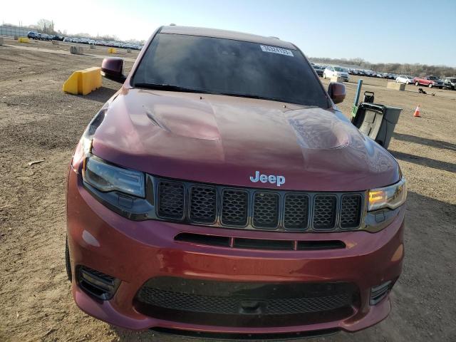 1C4RJFDJ0HC682740 - 2017 JEEP GRAND CHER SRT-8 BURGUNDY photo 5