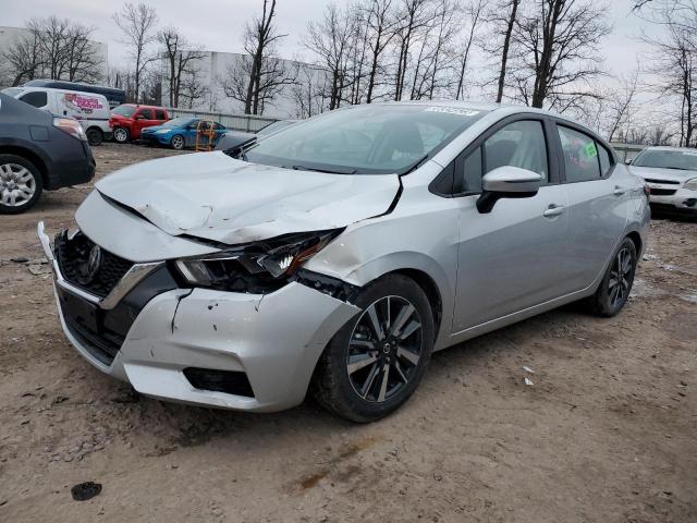 3N1CN8EV7ML871667 - 2021 NISSAN VERSA SV SILVER photo 1