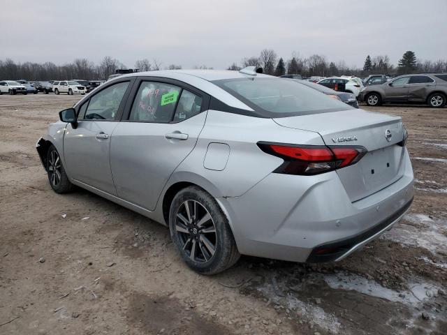 3N1CN8EV7ML871667 - 2021 NISSAN VERSA SV SILVER photo 2