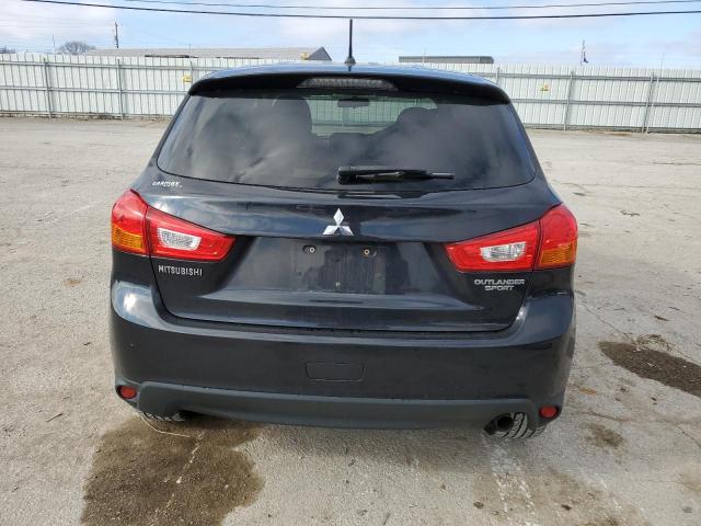 4A4AP3AU6EE014331 - 2014 MITSUBISHI OUTLANDER ES BLACK photo 6