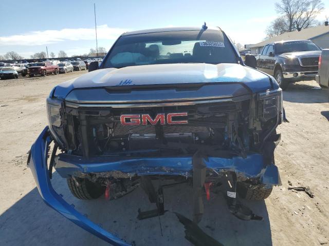 1GTUUEET2NZ615898 - 2022 GMC SIERRA K1500 AT4 BLUE photo 5