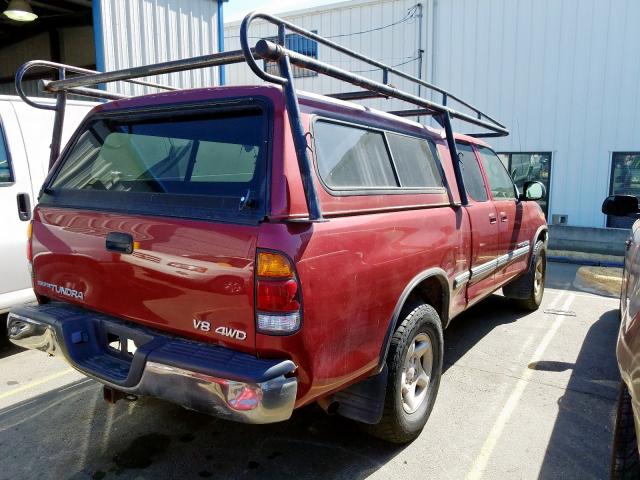 5TBBT4419YS004477 - 2000 TOYOTA TUNDRA ACCESS CAB  照片 4