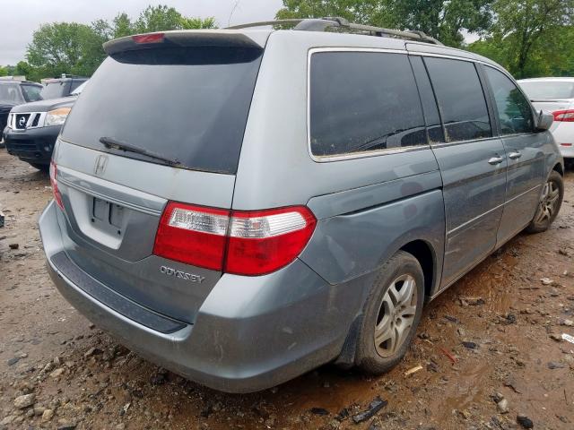 5FNRL38745B024215 - 2005 HONDA ODYSSEY EXL  photo 4