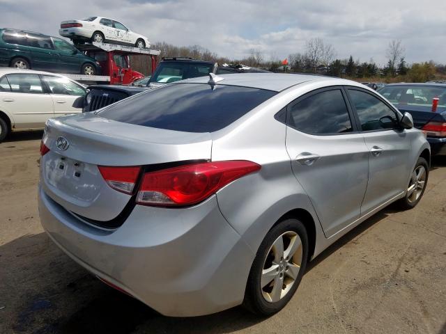 KMHDH4AE3BU138523 - 2011 HYUNDAI ELANTRA GLS  photo 4