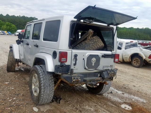 1J4BA5H1XBL577176 - 2011 JEEP WRANGLER UNLIMITED SAHARA  photo 3