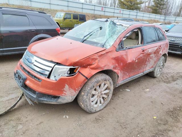 2FMDK49C97BB32534 - 2007 FORD EDGE SEL PLUS ORANGE photo 1