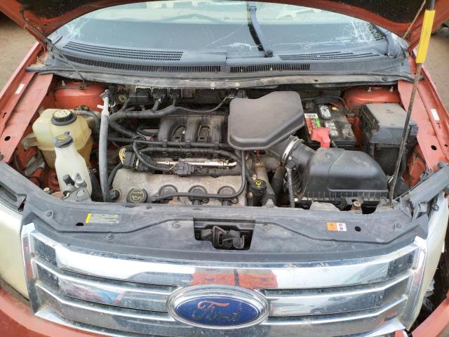 2FMDK49C97BB32534 - 2007 FORD EDGE SEL PLUS ORANGE photo 12