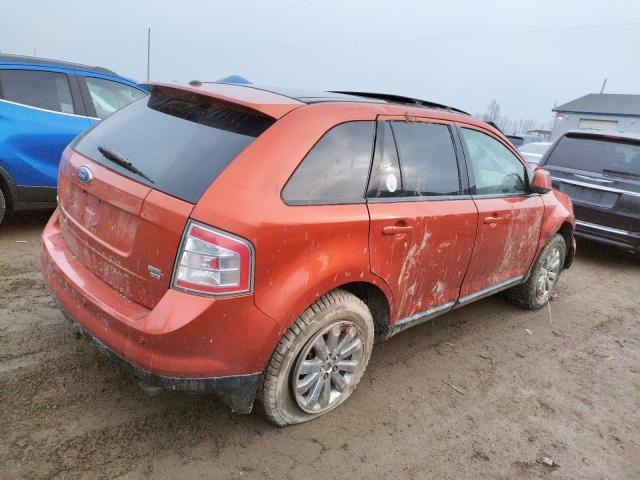 2FMDK49C97BB32534 - 2007 FORD EDGE SEL PLUS ORANGE photo 3