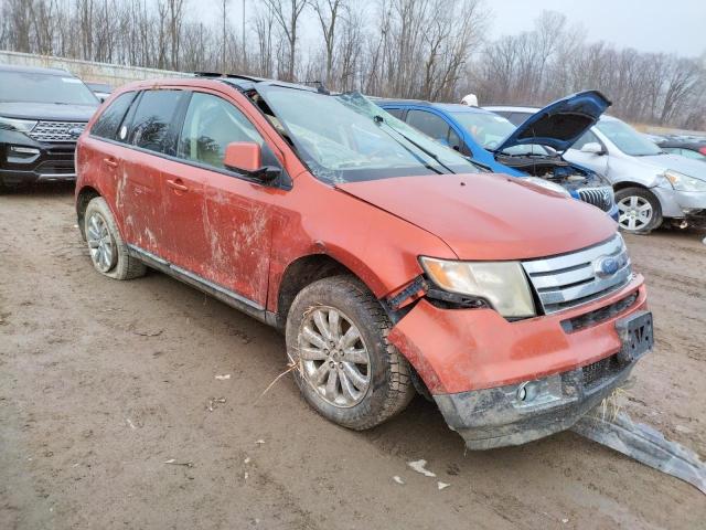 2FMDK49C97BB32534 - 2007 FORD EDGE SEL PLUS ORANGE photo 4