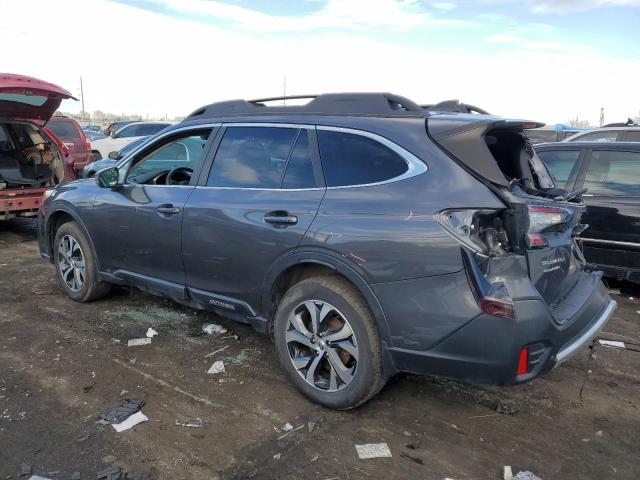 4S4BTANC0L3135129 - 2020 SUBARU OUTBACK LIMITED GRAY photo 2