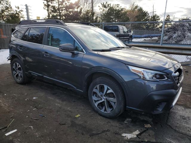 4S4BTANC0L3135129 - 2020 SUBARU OUTBACK LIMITED GRAY photo 4