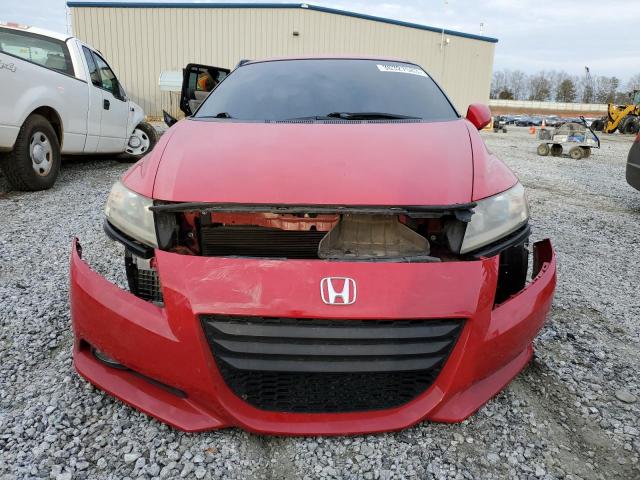 JHMZF1C62BS008344 - 2011 HONDA CR-Z EX RED photo 5