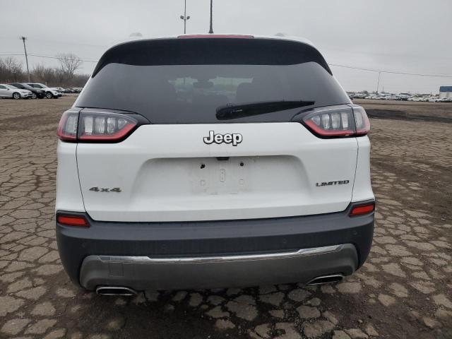 1C4PJMDX6KD441914 - 2019 JEEP CHEROKEE LIMITED WHITE photo 6