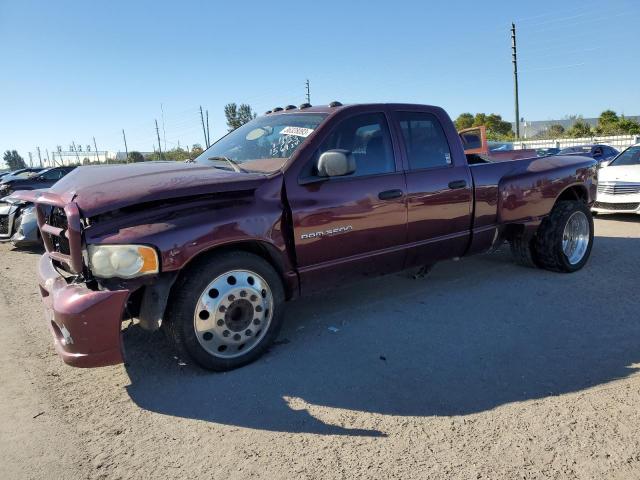 3D7MA48603G751569 - 2003 DODGE RAM 3500 ST BURGUNDY photo 1