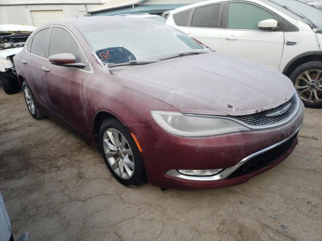 1C3CCCCB4FN534234 - 2015 CHRYSLER 200 C RED photo 4