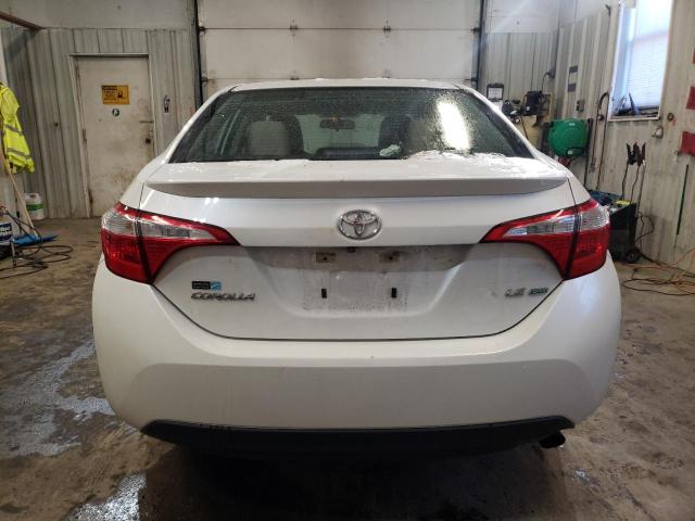 5YFBPRHE8GP409789 - 2016 TOYOTA COROLLA ECO WHITE photo 6