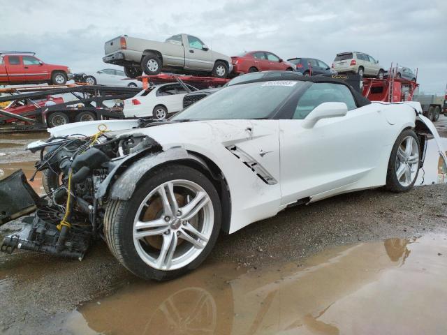 1G1YF3D73G5116194 - 2016 CHEVROLET CORVETTE STINGRAY 3LT WHITE photo 1