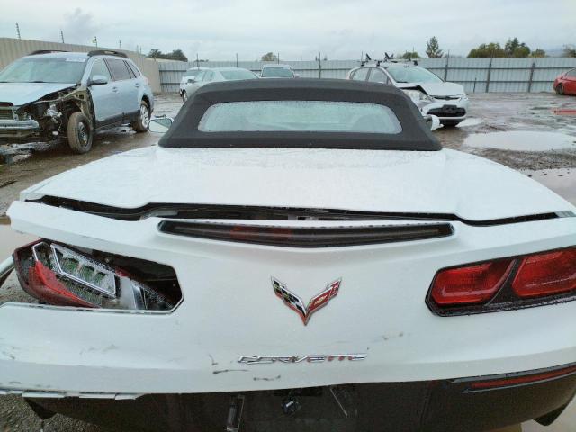 1G1YF3D73G5116194 - 2016 CHEVROLET CORVETTE STINGRAY 3LT WHITE photo 10