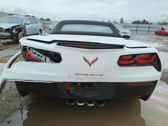 1G1YF3D73G5116194 - 2016 CHEVROLET CORVETTE STINGRAY 3LT WHITE photo 6