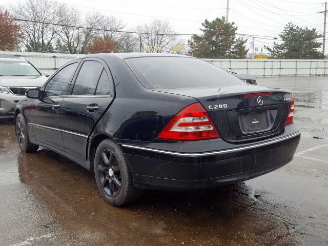 WDBRF92H97F851779 - 2007 MERCEDES-BENZ C 280 4MATIC  photo 3