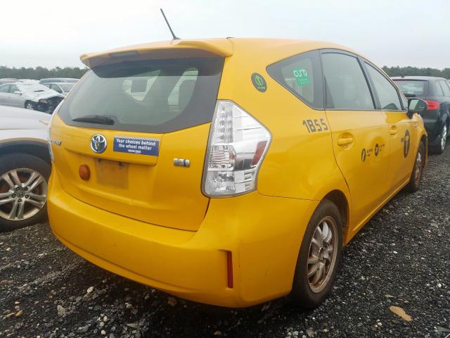 JTDZN3EU6E3305840 - 2014 TOYOTA PRIUS V  photo 4