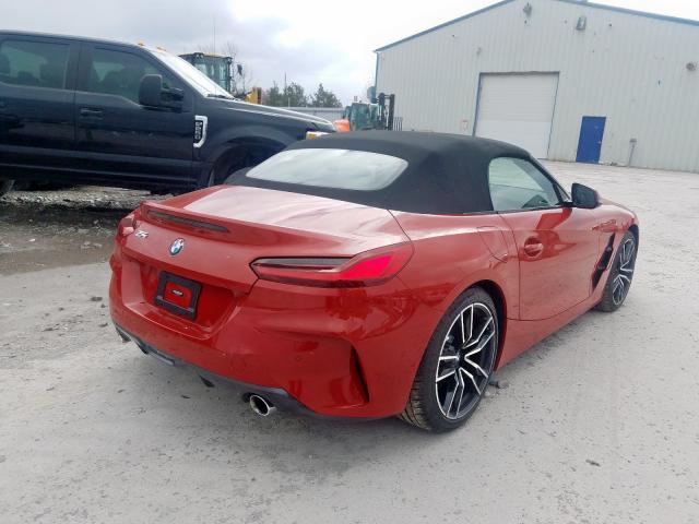 WBAHF3C53KWW51162 - 2019 BMW Z4 SDRIVE30I  photo 4