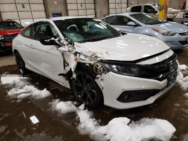 2HGFC4A81KH309585 - 2019 HONDA CIVIC SPORT Weiß Foto 4