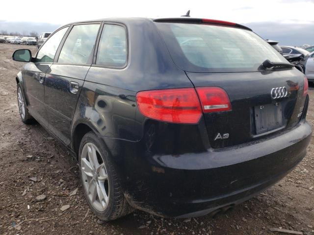 WAUHF98P09A115712 - 2009 AUDI A3 2.0T BLACK photo 2