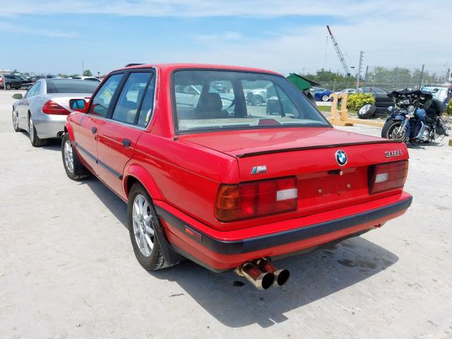 WBAAJ9315MEJ01972 - 1991 BMW 318 I  photo 3