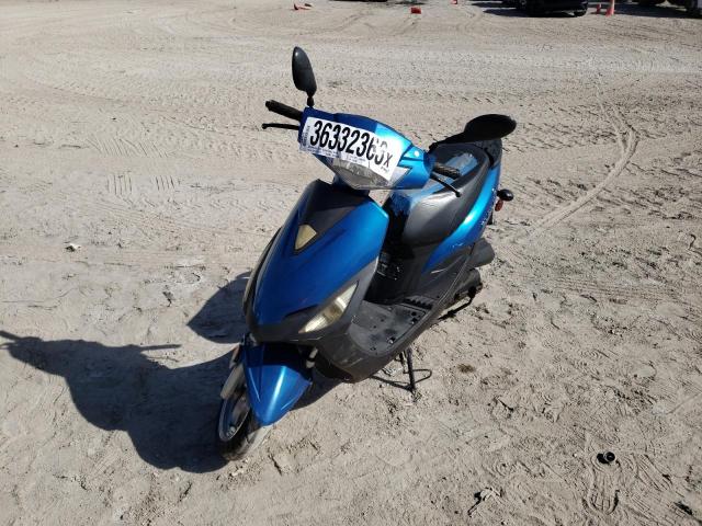 L9NTEACV5E1060290 - 2014 ZHEJ SCOOTER BLUE photo 2