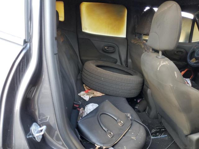 ZACCJBAB3JPH48470 - 2018 JEEP RENEGADE SPORT Մոխրագույն լուսանկար 10