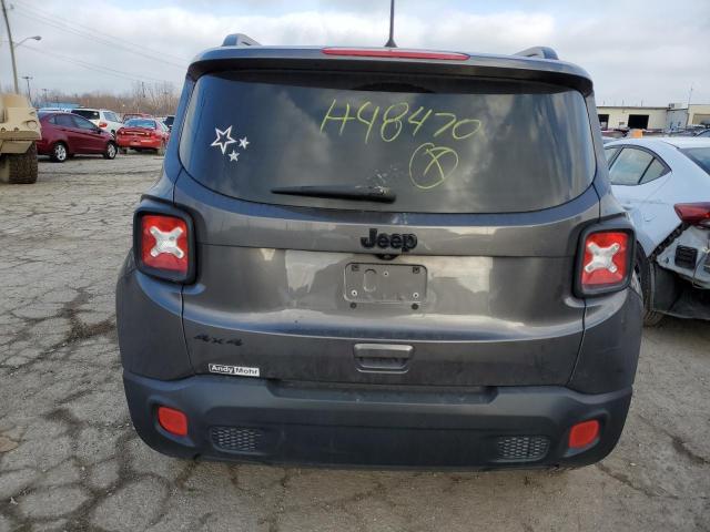 ZACCJBAB3JPH48470 - 2018 JEEP RENEGADE SPORT Մոխրագույն լուսանկար 6