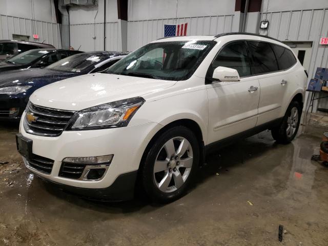 1GNKVLKD4DJ163334 - 2013 CHEVROLET TRAVERSE LTZ WHITE photo 1