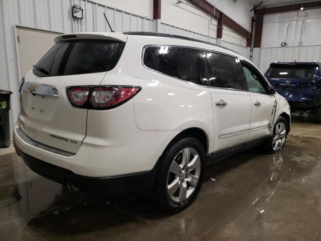 1GNKVLKD4DJ163334 - 2013 CHEVROLET TRAVERSE LTZ WHITE photo 3