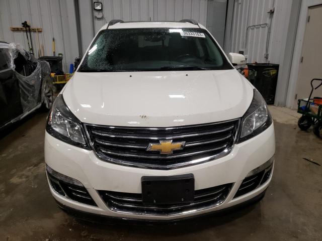 1GNKVLKD4DJ163334 - 2013 CHEVROLET TRAVERSE LTZ WHITE photo 5