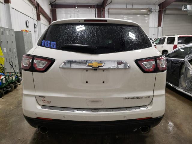 1GNKVLKD4DJ163334 - 2013 CHEVROLET TRAVERSE LTZ WHITE photo 6